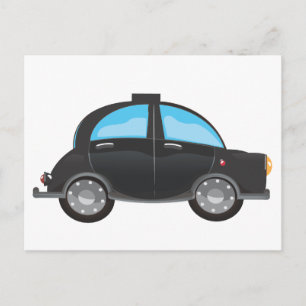 Zwarte Taxi Briefkaart