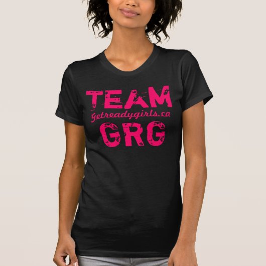 ZWARTE TEAM GRG TANK! T-SHIRT (Voorkant)