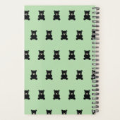 Zwarte Teddybeer Planner (Achterkant)