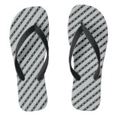 Zwarte Teenslippers (Voetbed)