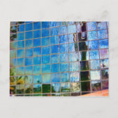 zwarte tegels briefkaart (Voorkant)