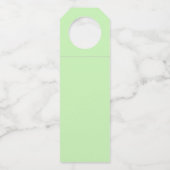 Zwarte tekening van kat gezicht, lange rotsogen gr flessenhanger (Achterkant)