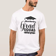 Zwarte tekst Aangepaste Mannen Witte Afstuderen vi