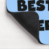 Zwarte Tekst Best-est Beppe T-shirts en geschenken Muismat (Hoek)