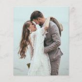 Zwarte tekst foto van BUDGET wordt gelukkig altijd (Achterkant)