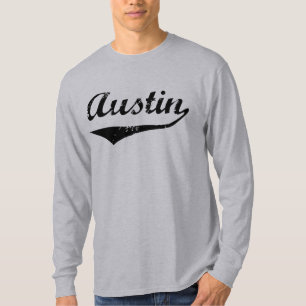 Zwarte tekst in Oostenrijk T-shirt
