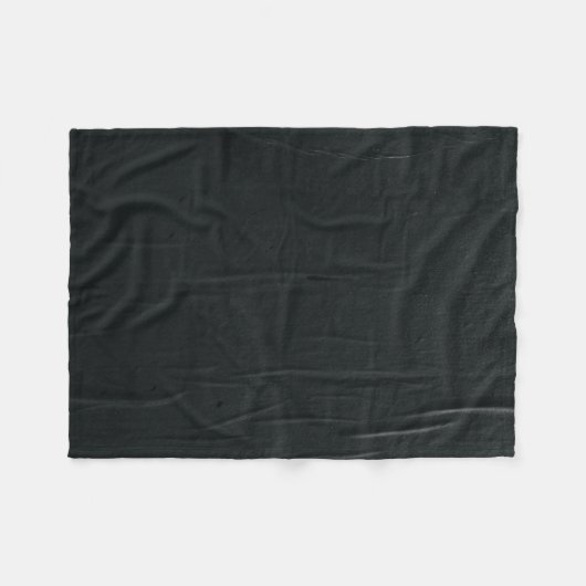 Zwarte textiel met witte gecoate draad fleece deken (Voorkant (Horizontaal))