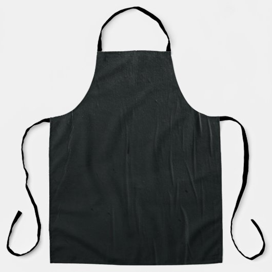 Zwarte textiel met witte gecoate draad schort (Voorkant)