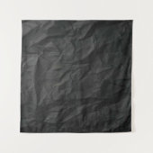 Zwarte Textuur Tapijt/Achtergrond Wandkleed (Voorkant)