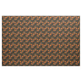 zwarte Thanksgiving turkije Stof (Yard (91,4 cm))
