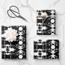 Zwarte Thumbprint Cookie Tree Bark Patroon