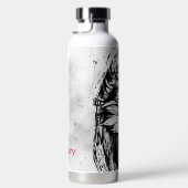 ZWARTE TIGER DOR GEÏNSULATEERDE FLACON AANGEPASTE  WATERFLES (Rechts)