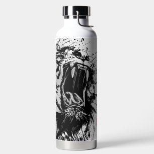 ZWARTE TIGER THOR GEÏSOLEERDE FLES AANGEPASTE NAAM