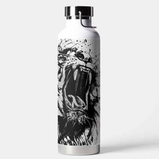ZWARTE TIGER THOR GEÏSOLEERDE FLES AANGEPASTE NAAM (Links)