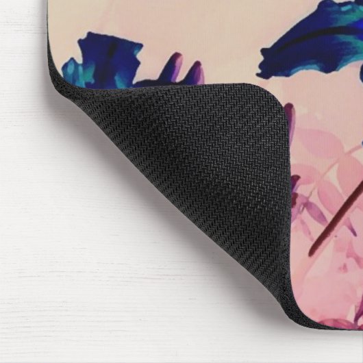 zwarte tijgerlib muismat (Hoek)