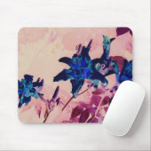 zwarte tijgerlib muismat (Met muis)