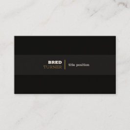 Zwarte tinten visitekaartje