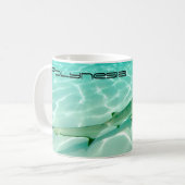 Zwarte Tip Ref Shark Coffee-Mok Koffiemok (Voorkant links)