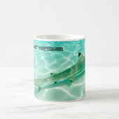 Zwarte Tip Ref Shark Coffee-Mok Koffiemok (Center)