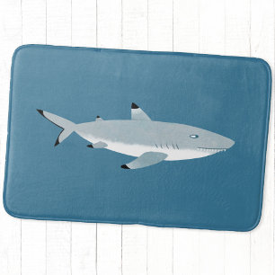 Zwarte Tipped Reef Shark Fun Badmat