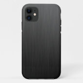 Zwarte titaan Case-Mate iPhone case (Achterkant)