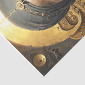 Zwarte Toeareg vrouw prinses Tissuepapier (Detail)