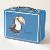 Zwarte Toekan Vogel Dier (Voorkant)