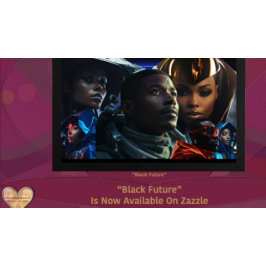 zwarte toekomst notitiekaartje