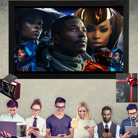 zwarte toekomst post-it® notes