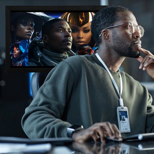 zwarte toekomst post-it® notes