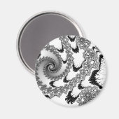 Zwarte Tongen Magneet (Voorkant / Achterkant)