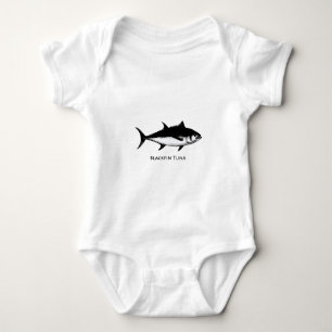 Zwarte Tonijn (afbeelding) Romper