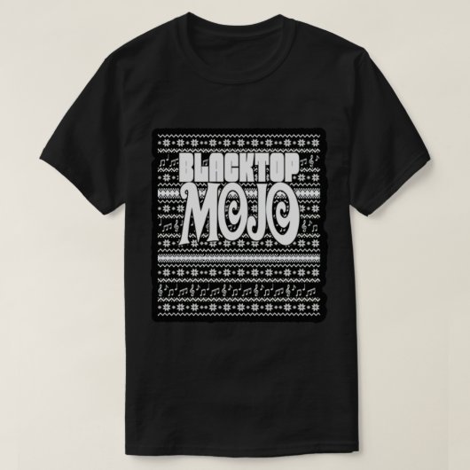 zwarte topmojo (2) t-shirt (Design voorkant)