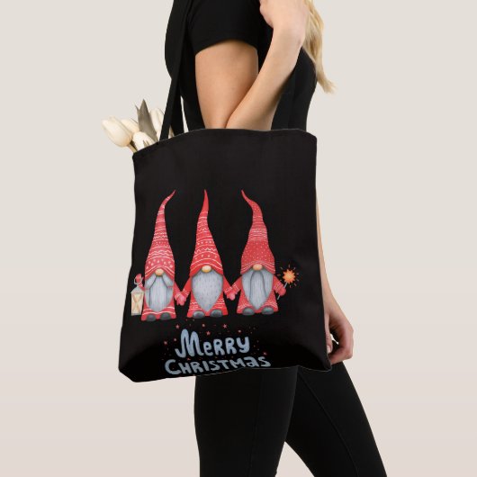 Zwarte Tote Bag (Dichtbij)