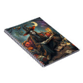 Zwarte toverheks notitieboek (Rechterzijde)