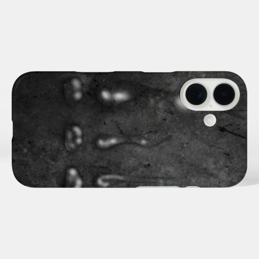 Zwarte tranen Case-Mate iPhone case (Achterkant (horizontaal))