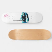 "Zwarte tranen" Skateboard (Horizontaal)