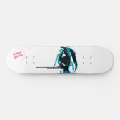 "Zwarte tranen" Skateboard (Horizontaal)