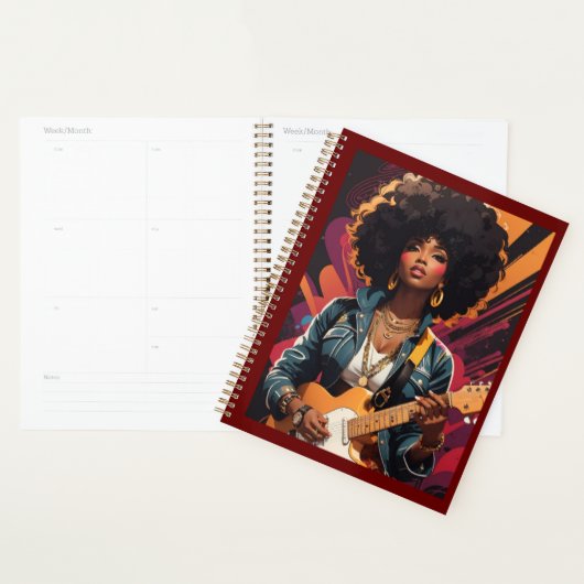 Zwarte trots planner (Display)