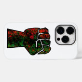 zwarte trots rode groene vuist pan Afrikaanse vlag Case-Mate iPhone Case (Achterkant (horizontaal))