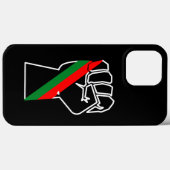zwarte trots rode groene vuist pan Afrikaanse vlag Case-Mate iPhone Case (Achterkant (horizontaal))