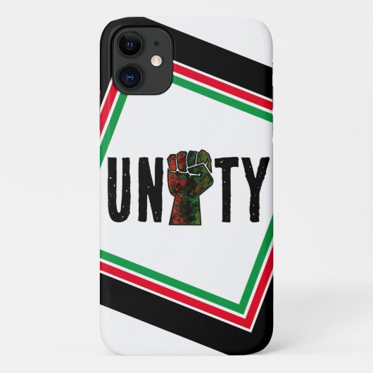 zwarte trots rode groene vuist pan Afrikaanse vlag Case-Mate iPhone Case (Achterkant)