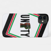 zwarte trots rode groene vuist pan Afrikaanse vlag Case-Mate iPhone Case (Achterkant (horizontaal))