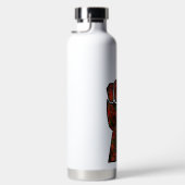 zwarte trots rood groen vuist pan Afrikaanse vlag Waterfles (Rechts)