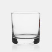 zwarte trots rood groen vuist pan Afrikaanse vlag  Whisky Glas (Rechts)