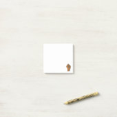 zwarte trots vuist eenheid geschiedenis eenheid Af Post-it® Notes (Op bureau)