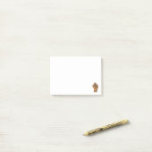 zwarte trots vuist eenheid geschiedenis eenheid Af Post-it® Notes (Op bureau)