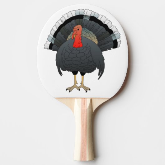 Zwarte Turkije Tafeltennisbatje (Voorkant)