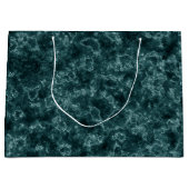 Zwarte turkooismarmer large cadeautasje (Voorkant)