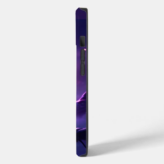 Zwarte Uil om middernacht Case-Mate iPhone Case (Achterkant / Links)